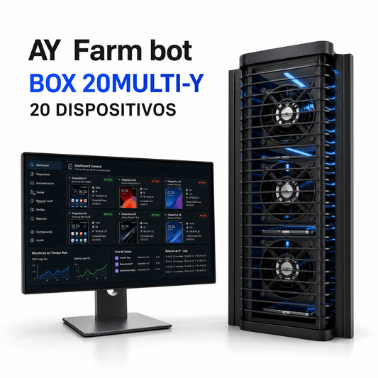 AY Farm bot Box, dispositivos, computadora y red | 20 dispositivos | TR - AY Farm Bot