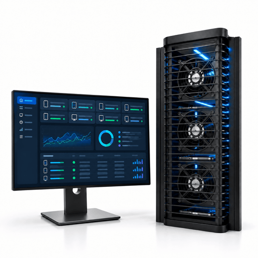 AY Farm bot computadora especializada | hasta 40 dispositivos y dos Boxes - AY Farm Bot
